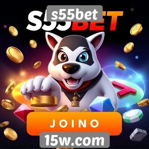 Variedade de jogos disponíveis no site s55bet